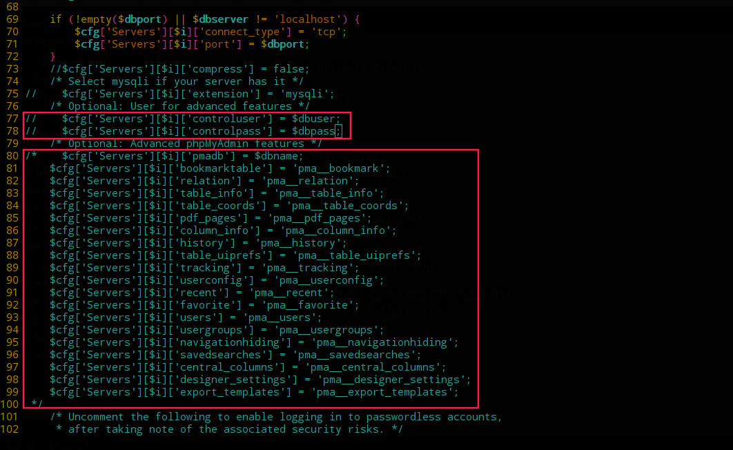 phpmyadmin